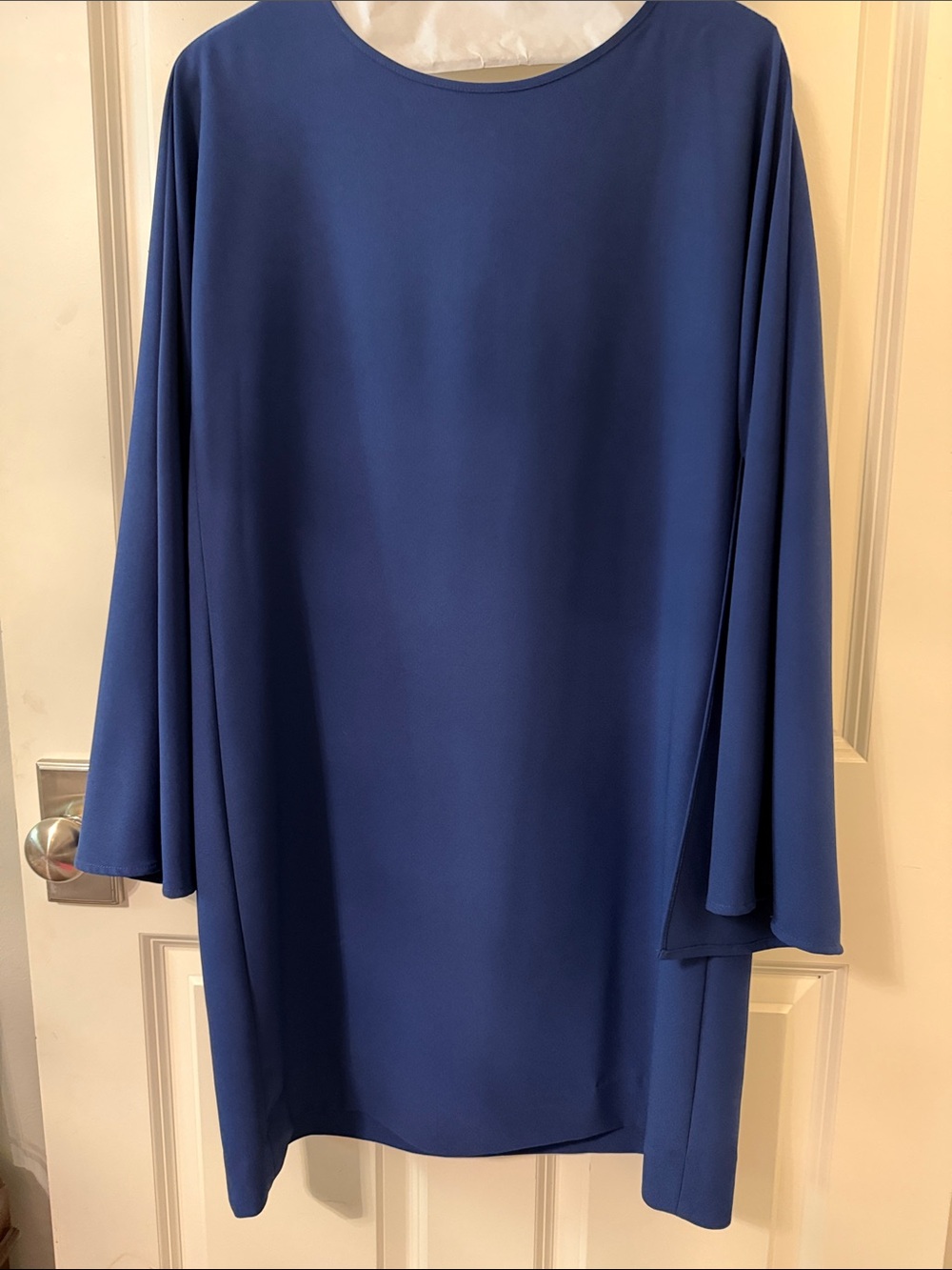 Gianni Bini Royal Blue Long-Sleeve Shift Dress